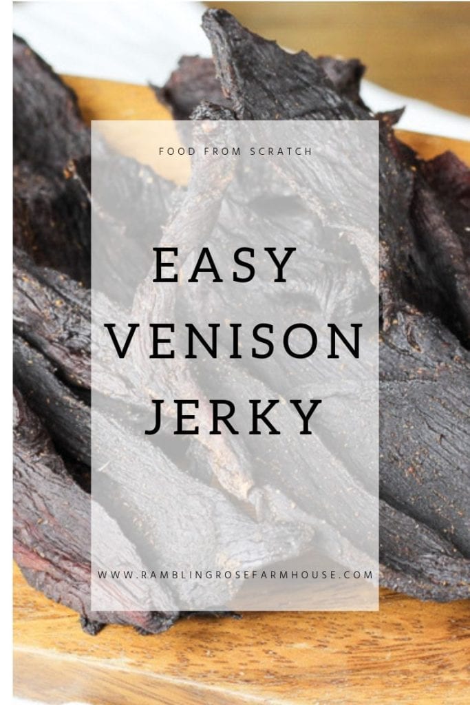 Quick and Easy Venison Jerky