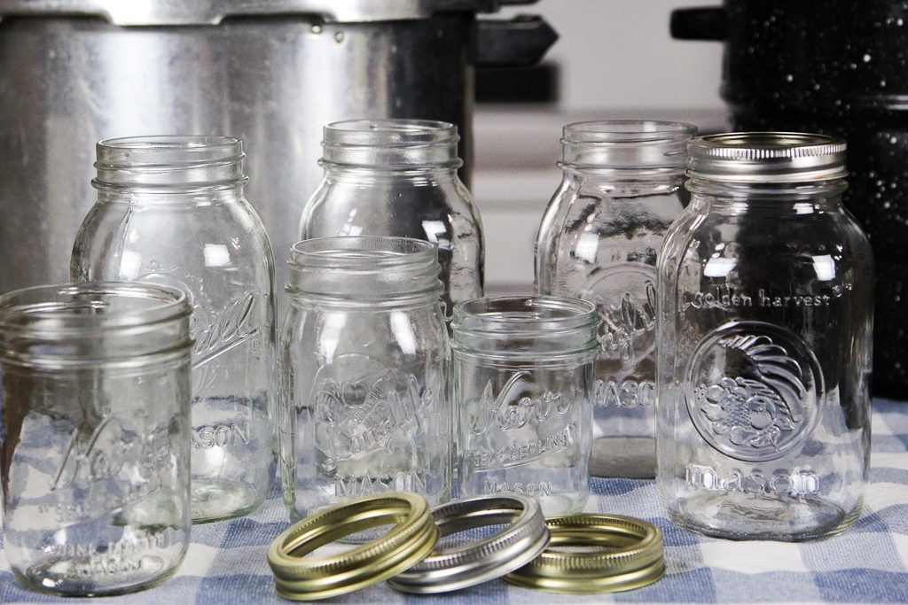 Canning Jars, rings, lids